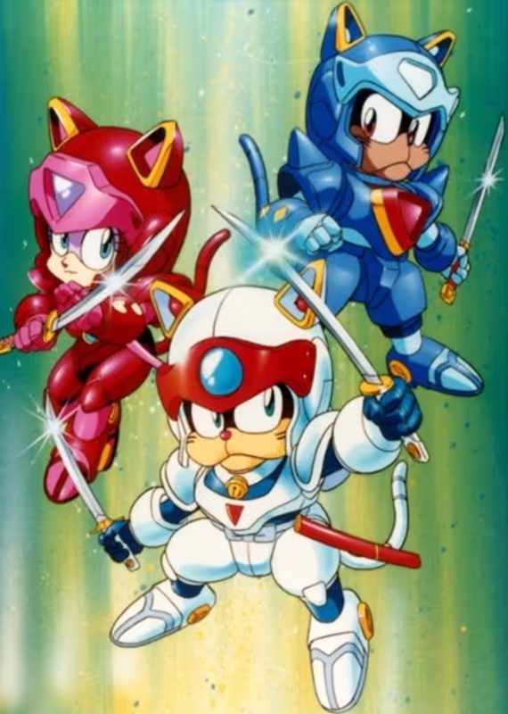 Коты-самураи