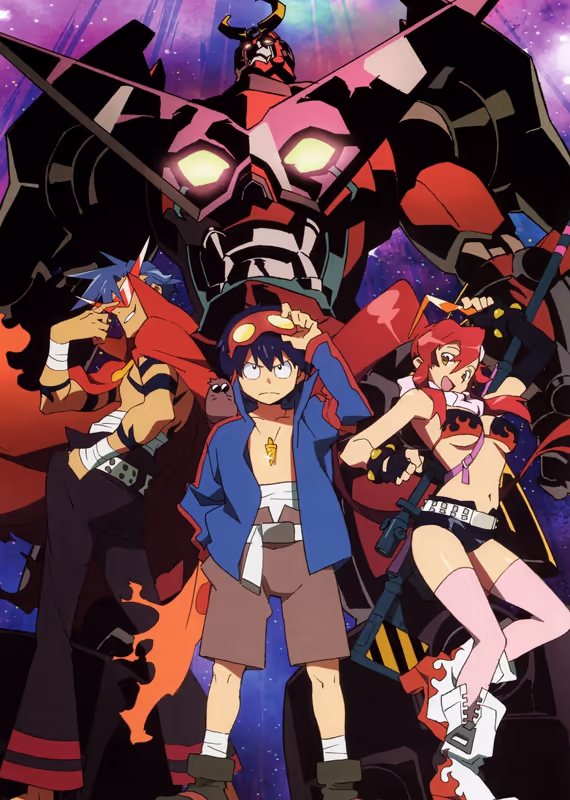 Гуррен-Лаганн, пронзающий небеса